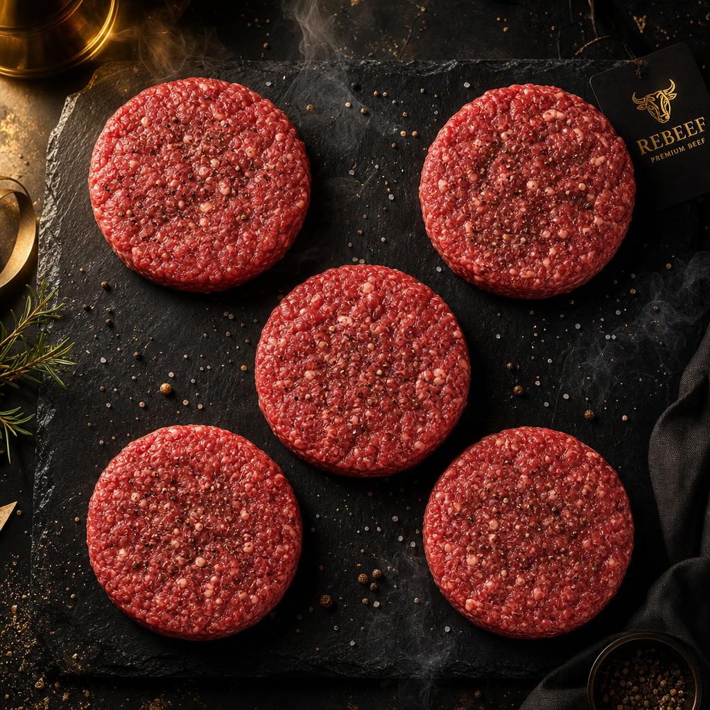 5 REBEEF BURGERS